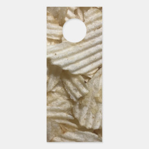 Affichette De Porte Chips de pommes de terre