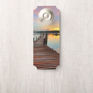 Affichette De Porte Ciel d'eau de nature Animal Nager Destinée du Dest