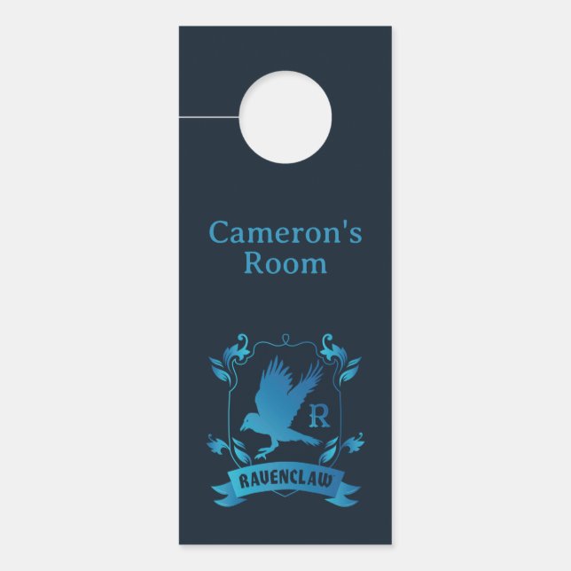 Affichette De Porte Cimier de maison ORNÉ RAVENCLAW™ (Devant)