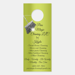 Affichette De Porte Classy Cleaning Services