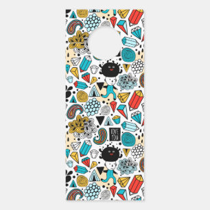 Affichette De Porte Crazy head