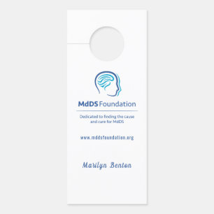 Affichette de porte de sensibilisation MdDS