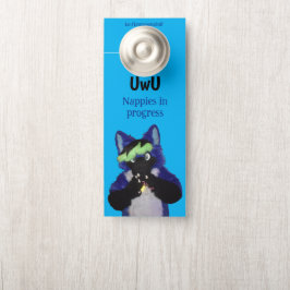 Affichette de porte de Sora nappy