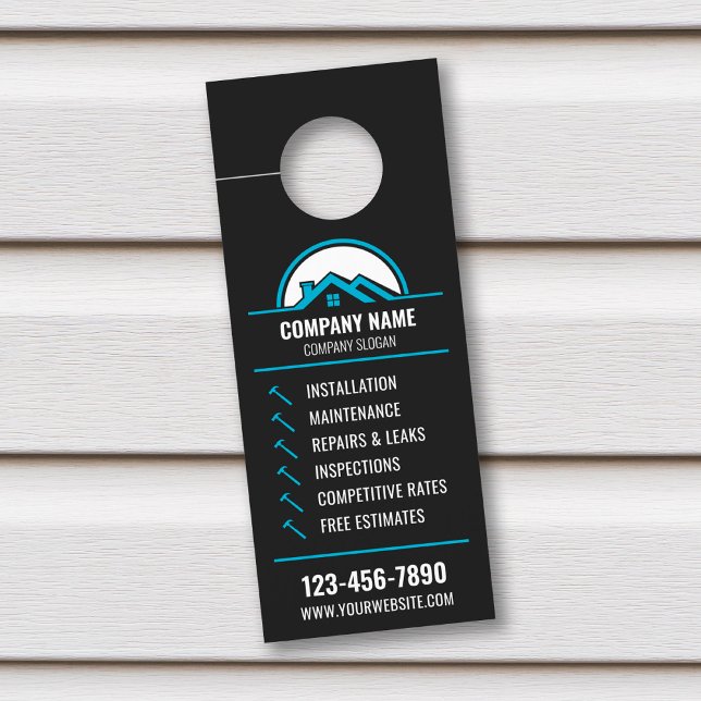 Affichette de porte de toiture, Affichette de port (Créateur téléchargé)