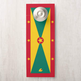 Affichette De Porte Drapeau de la Grenade