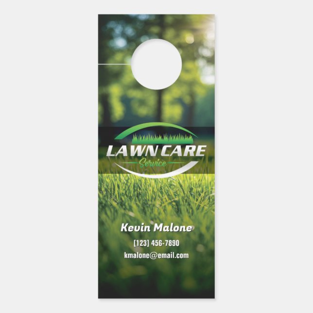 Affichette de porte du service de soins de la pelo (Devant)