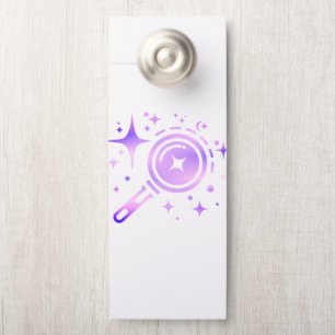 Affichette De Porte Étincelles Stellaires, Phare de l'ère numérique sa