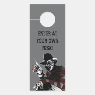 Affichette De Porte Freddy contre Jason Freddy Seeing Red