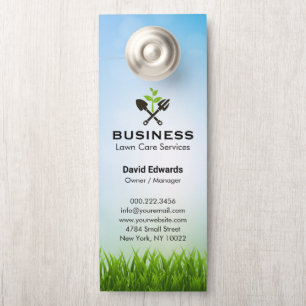 Affichette De Porte Green Modern Landscaping Soins de pelouse