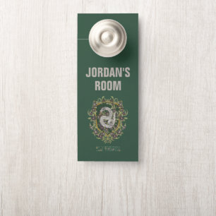 Affichette De Porte HARRY POTTER™ Blason SLYTHERIN™