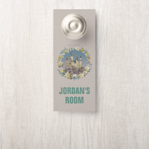 Affichette De Porte HARRY POTTER™   CHÂTEAU DE Poudlard™