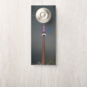 Affichette De Porte La tour CN ne dérange pas par RoseWrites