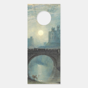 Affichette De Porte Le château William Turner Alnwick