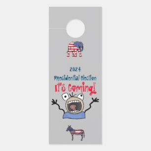 Affichette De Porte L'élection présidentielle de 2024, c'est à venir !
