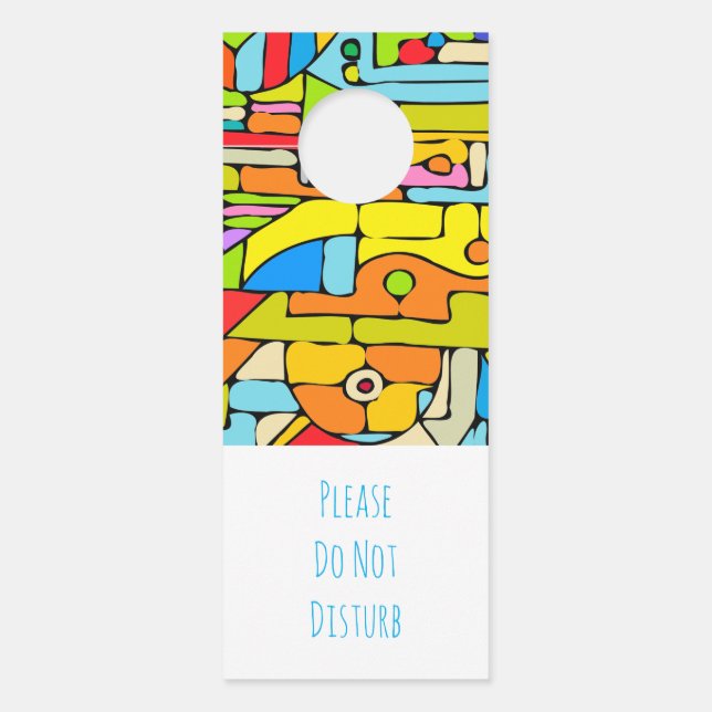 AFFICHETTE DE PORTE - MODÈLE (Devant)