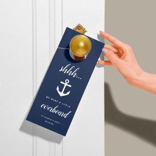 Affichette De Porte Overboard   Do Not Disturb Wedding Hotel