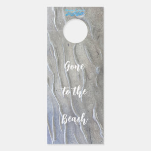 Affichette de porte personnalisé Sandy Beach