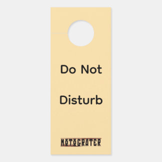 Affichette De Porte Porte en papier MOTOGRATER