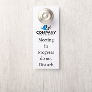 Affichette De Porte Promotion de l'entreprise personnalisée