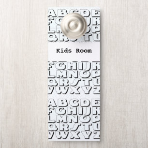Affichette De Porte Salle Enfants / Apprentissage en cours