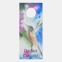 Affichettes de porte Mariages de Garden Hummingbir