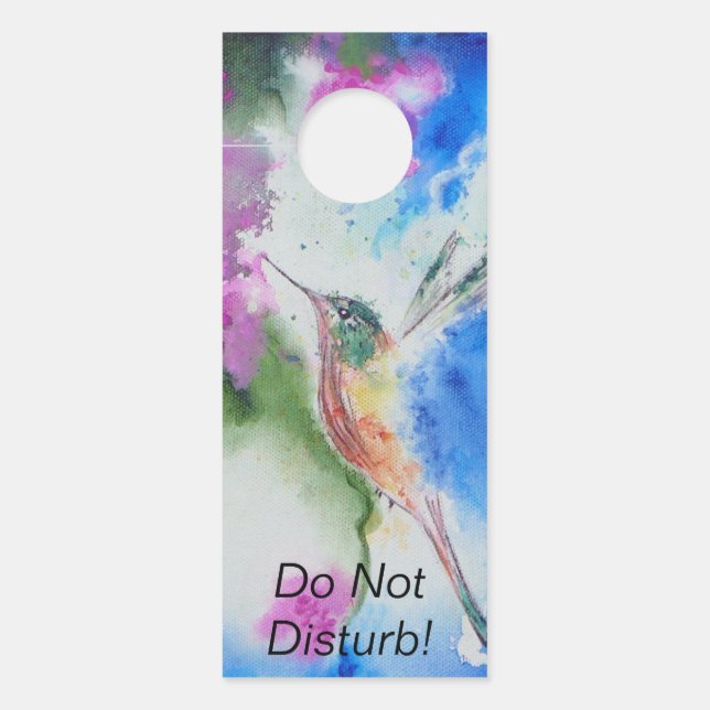 Affichettes de porte Mariages de Garden Hummingbir (Devant)