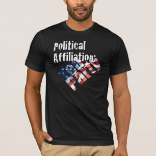 Affiliation politique : T-shirt de thé