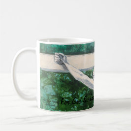 Affirm/Scripture John3:16 Original Art Handbemalt Kaffeetasse