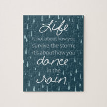 Affirmation Dance in the Rain Inspirational Quotes