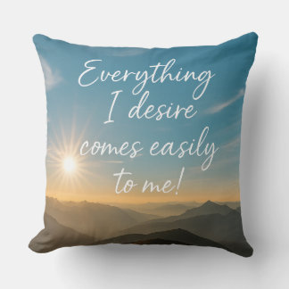 Affirmation sur votre oreiller