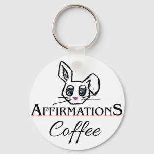 Affirmations Coffee Key Chain Schlüsselanhänger