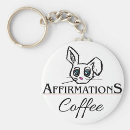 Affirmations Coffee Key Chain Schlüsselanhänger