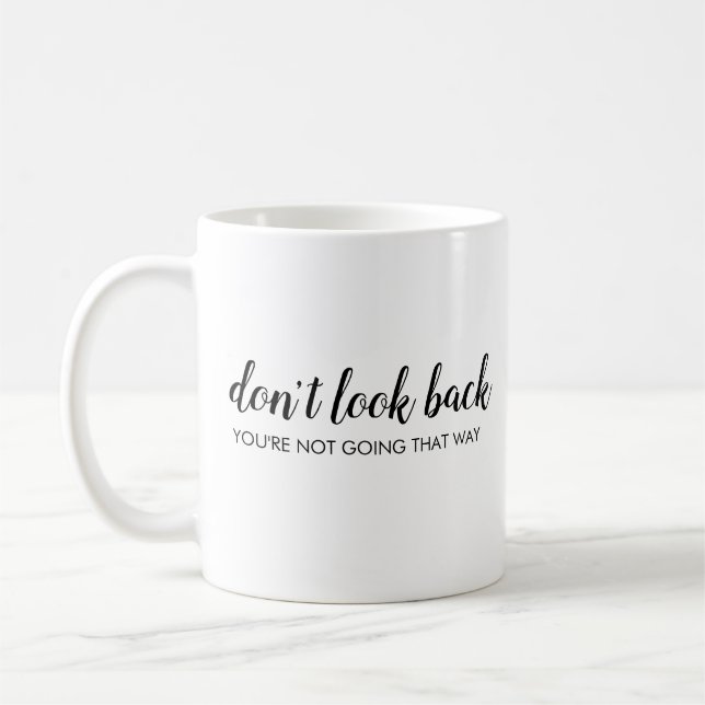 Affirmations positives Café Mug (Gauche)