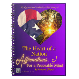 AffirmationsNotebook zur Begleitung des Buches Notizblock
