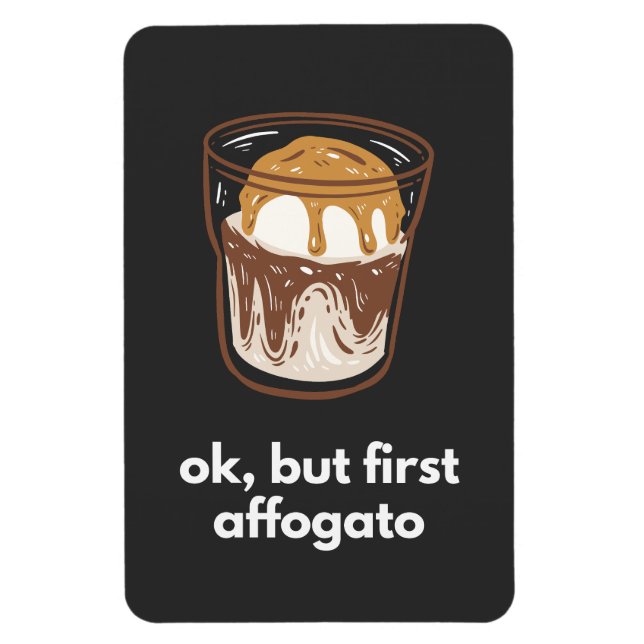 Affogato Lover Magnet (Vertikal)