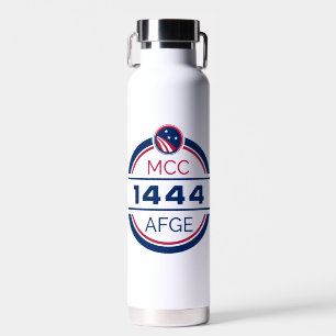 AFGE Local 1444 Wasser Flasche