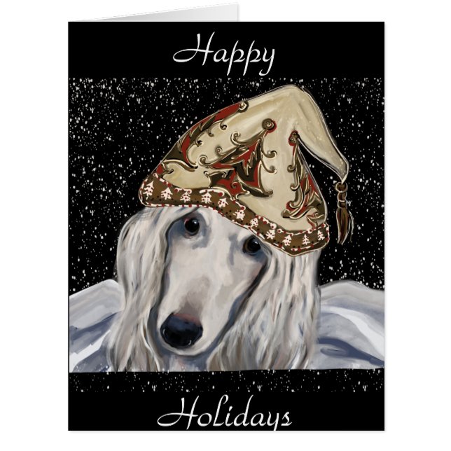 Afghan Hound (Vorderseite)