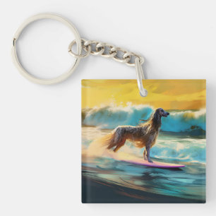 Afghan Hound Beach Surf Peinture
