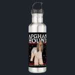 Afghan Hound Dog Of The Coolest Tazi Dog Edelstahlflasche<br><div class="desc">Afghan Hound Dog Of The Coolest Tazi Dog</div>
