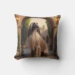 Afghan Hound Elegant Breed Throw Kissen