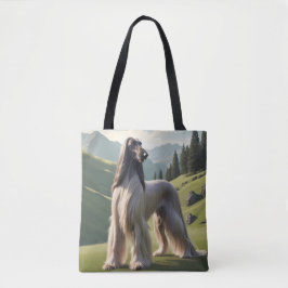 Afghan Hound Elegante Tasche