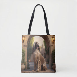 Afghan Hound Elegante Tasche