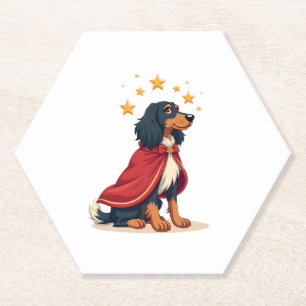 Afghan Hound Eleganter Weihnachten Hund Untersetzer