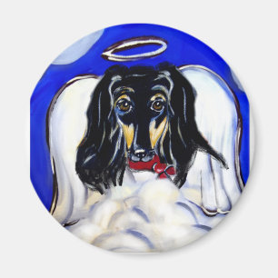 Afghan Hound Engel Magnet