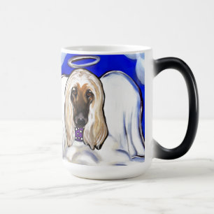 Afghan Hound Engel Verwandlungstasse
