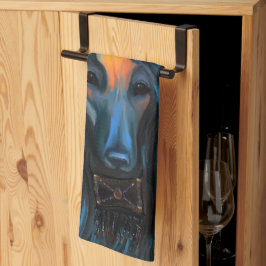 Afghan Hound Geschirrtuch