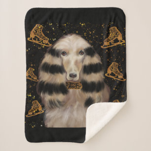 AFGHAN HOUND GOLD  SHERPADECKE