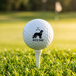 Afghan Hound Golf Dad Titleist Pro V1 Golfball