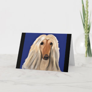 Afghan Hound  Karte