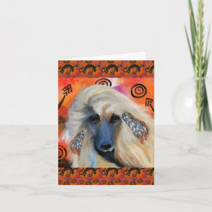 Afghan Hound Karte